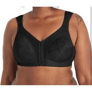 Playtex‎ 18 hour Bra size 52DD color black 1009